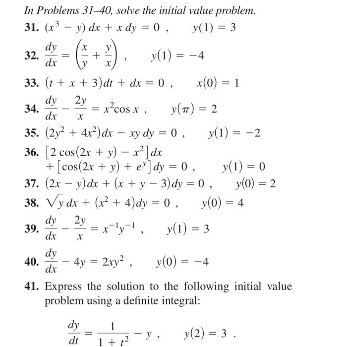 solved-in-problems-1-30-solve-the-equation-1-dxdy-y-1ex-y-chegg