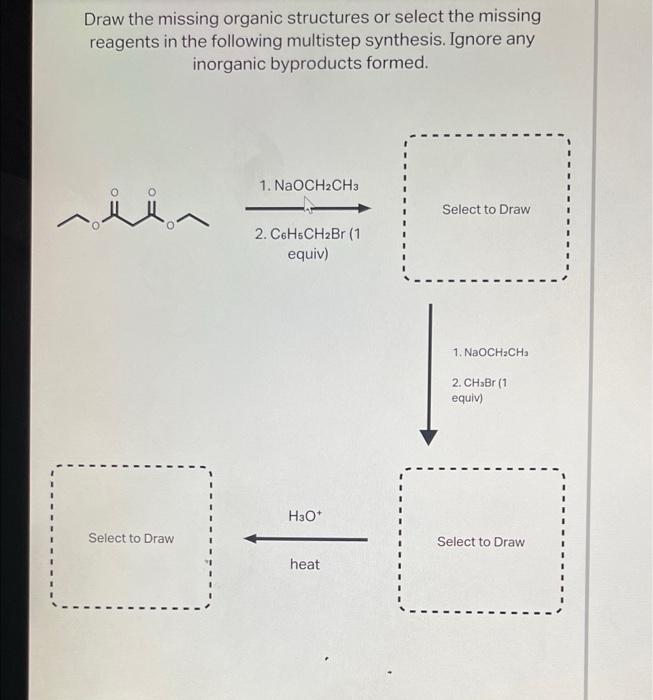 Solved Draw the products of this twostep synthesis. Br2