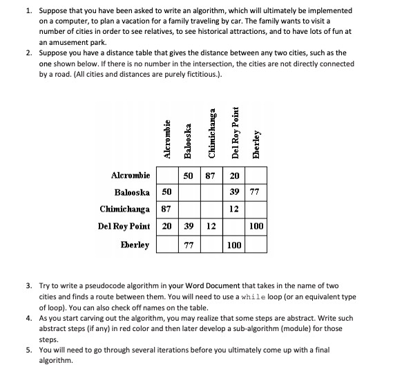 Solved 1. Suppose that you have been asked to write an | Chegg.com