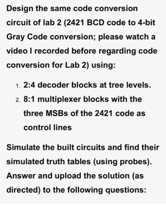 Solved solve the question by logic gates application don't | Chegg.com