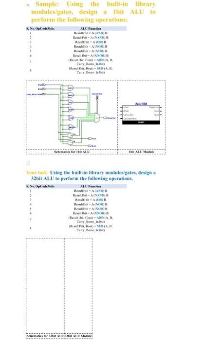 Solved 3. Sample: Using the built-in library modulesfgates, | Chegg.com