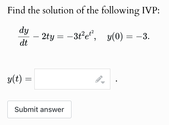 Solved Find The Solution Of The Following