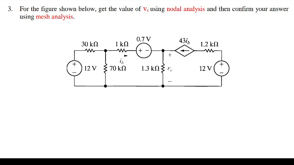 Solved 3. For the figure shown below, get the value of | Chegg.com