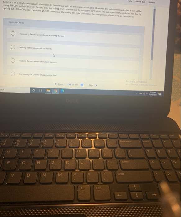 Solved Halo S Tamera is at a car dealership and she wants to