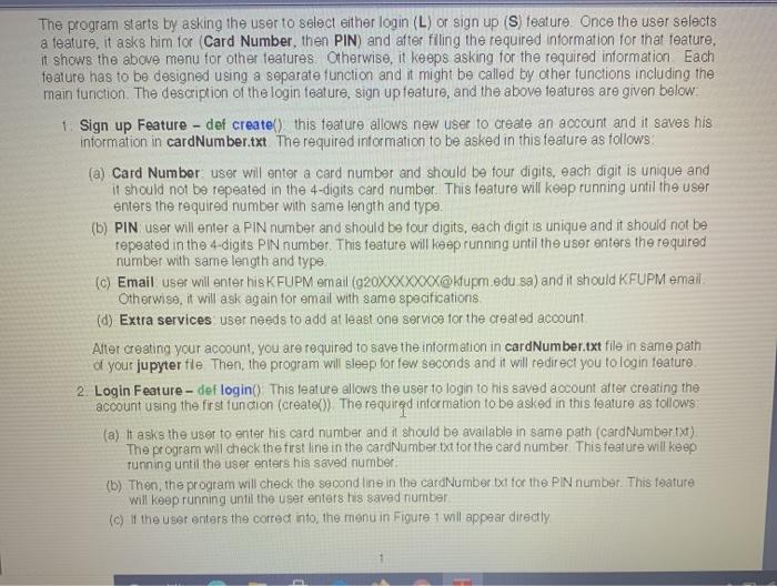 Solved Develop a menu driven complete program that can | Chegg.com