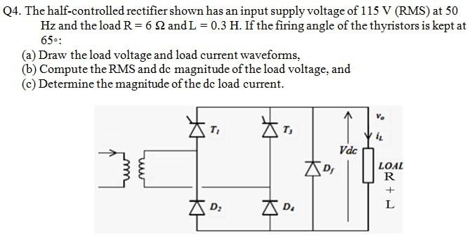 Solved Subject: Power Electronics I Want Solve The Question | Chegg.com