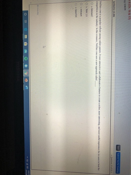 Solved n 4 (Ch. 16 & 17) ang: 1:30:29 Save Submit Test for | Chegg.com