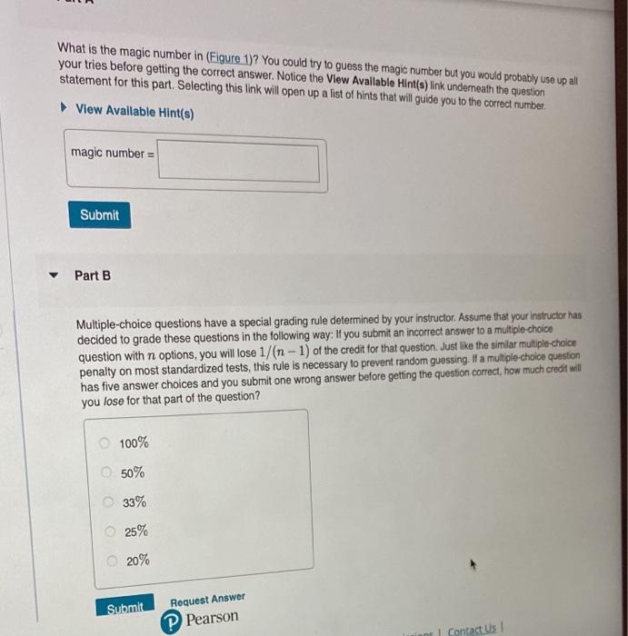 What is the magic number in (Figure 1)? You could try | Chegg.com