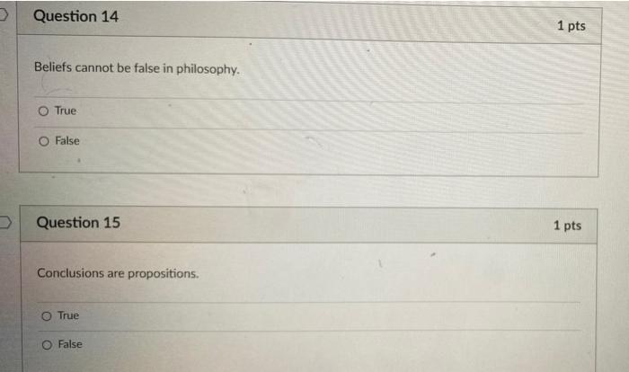 Question 1 Descriptive Propositions Aim To Tell Us | Chegg.com