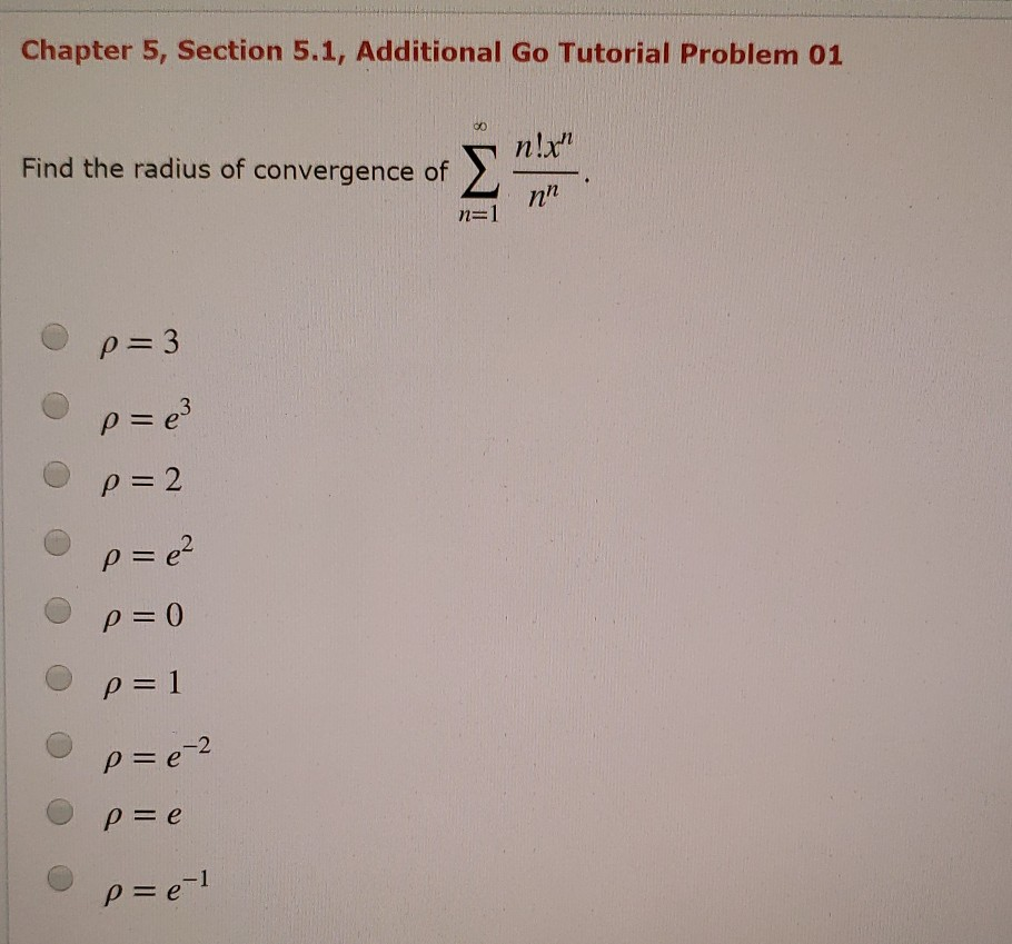 Solved Chapter 5 Section 5 1 Additional Go Tutorial Pro Chegg Com