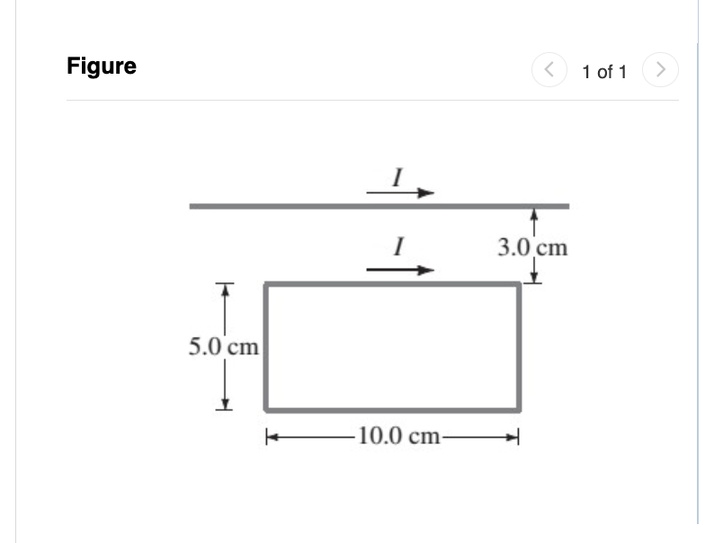 Solved A rectangular loop of wire is placed next to a | Chegg.com