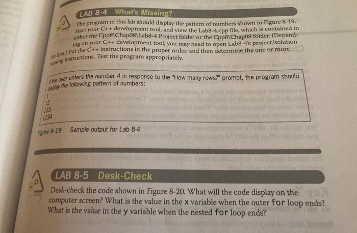Solved slerst) Put the C++ instructions in the proper order, | Chegg.com