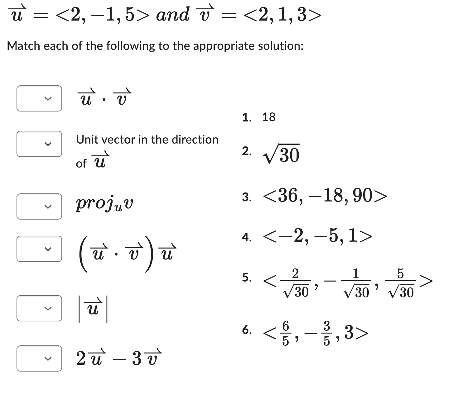 Solved Match each of the following to the appropriate | Chegg.com