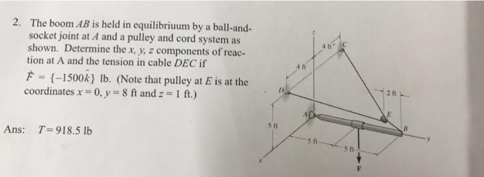 Solved show step by step with free body diagrams showing | Chegg.com