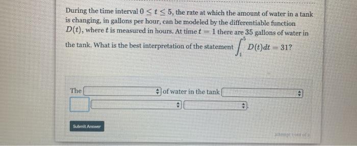 Solved During the time interval 0 | Chegg.com