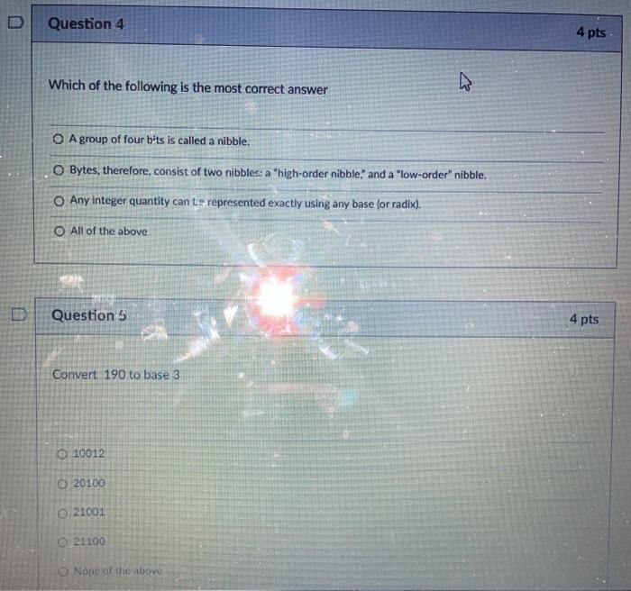 Solved Question 3 4 pts 1. Which of the following statement | Chegg.com