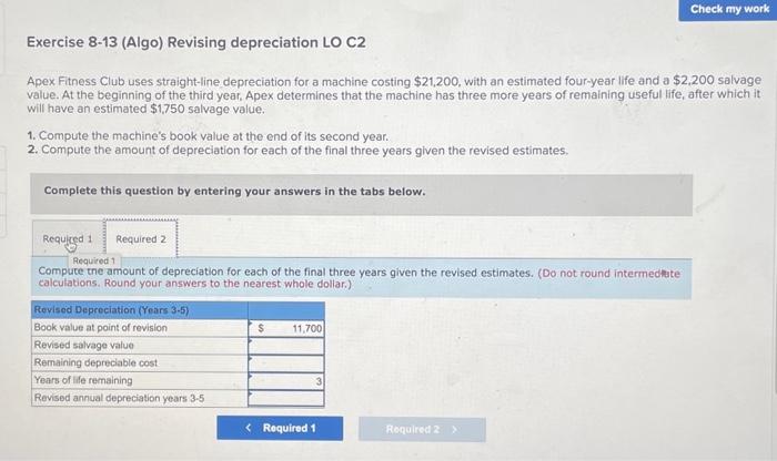 Solved Use The Following Information For The Exercises | Chegg.com