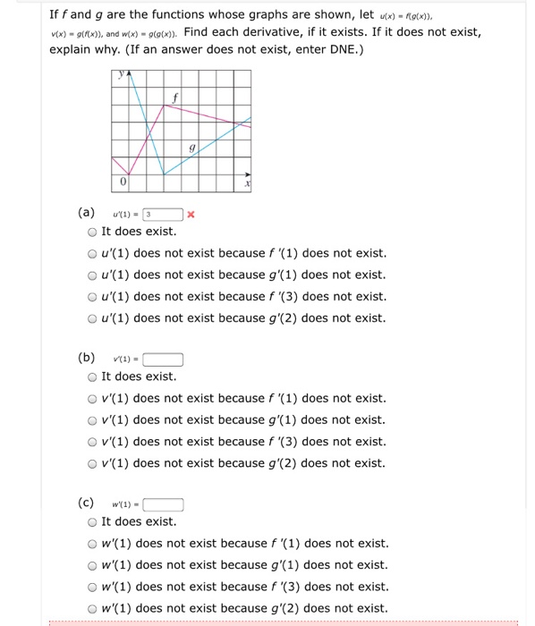 Solved If f and g are the functions whose graphs are shown, | Chegg.com