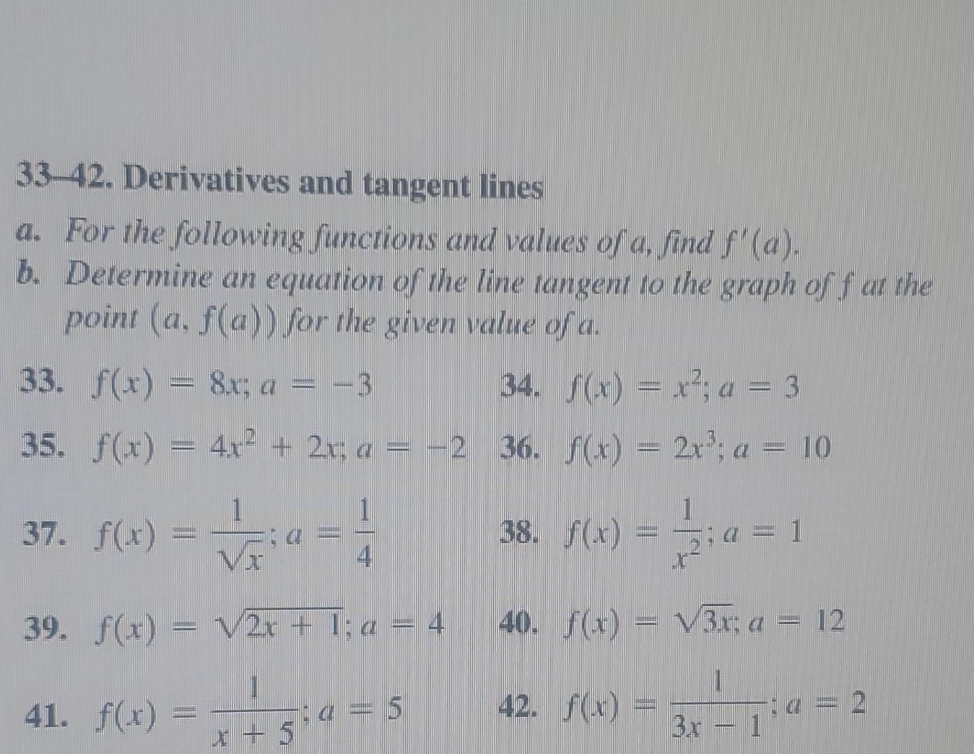 solved-33-42-derivatives-and-tangent-lines-a-for-the-chegg