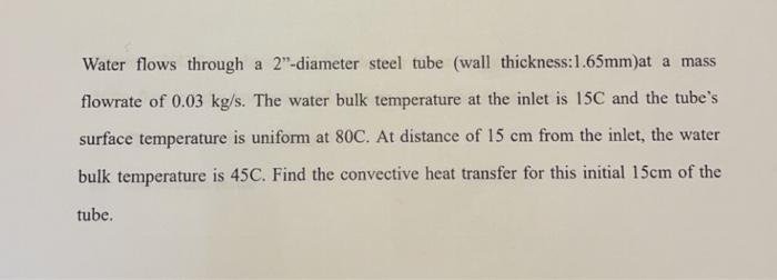 Solved Water flows through a 2