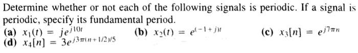 Solved Determine whether or not each of the following | Chegg.com