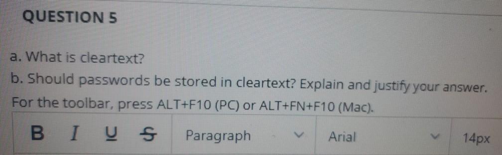 solved-question-5-a-what-is-cleartext-b-should-passwords-chegg