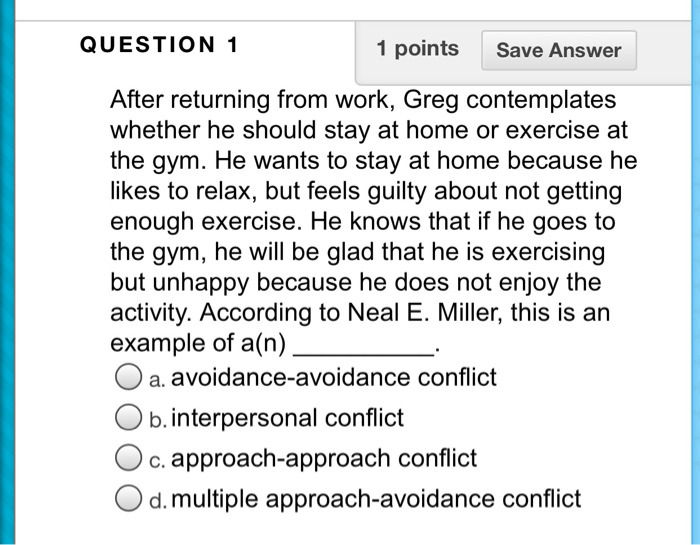 Solved QUESTION 1 1 points Save Answer After returning from | Chegg.com
