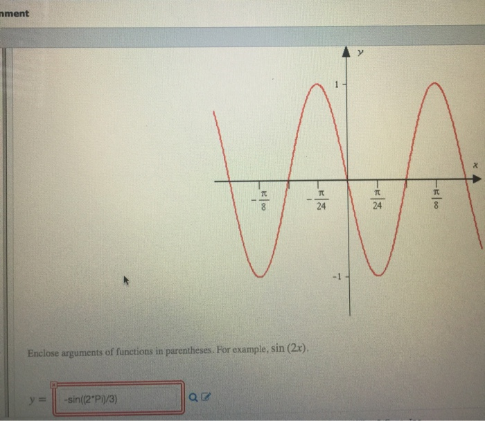 Solved Hi! I am having trouble finding an equation for this | Chegg.com