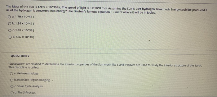 solved-the-mass-of-the-sun-is-1-989-10-30-kg-the-speed-of-chegg