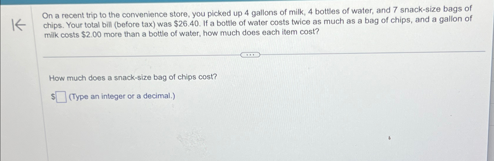 Solved On a recent trip to the convenience store, you picked | Chegg.com