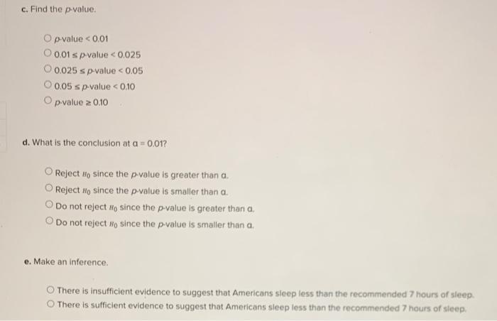 Solved A researcher wants to determine if Americans are | Chegg.com