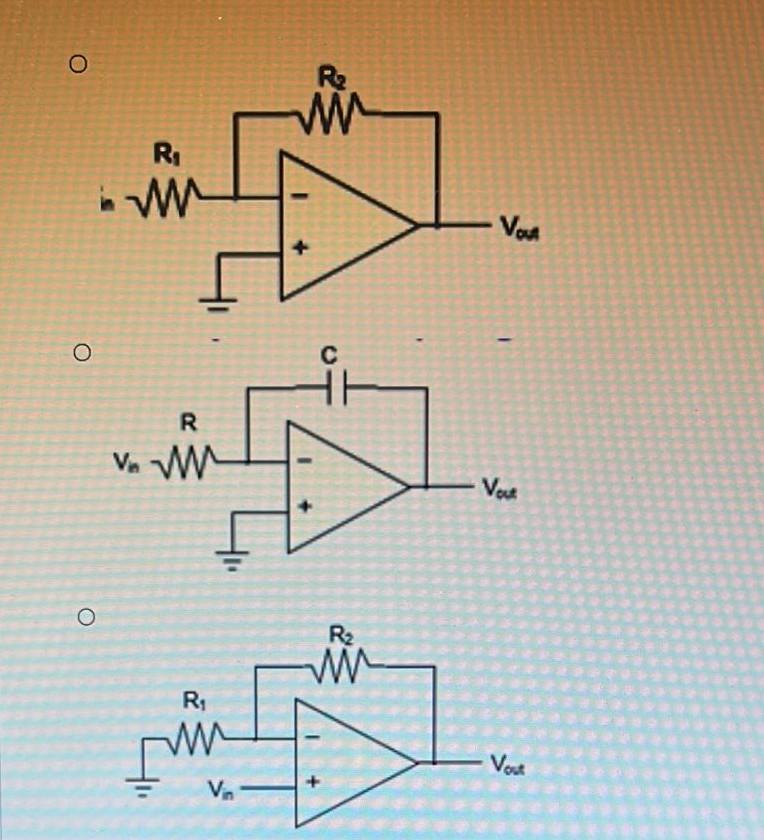 Solved The figure ____ shows a buffer amplifier (gain = 1)?