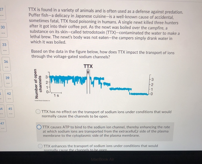 Ttx Fish Solved TTX is found in a variety of animals and is often | Chegg.com