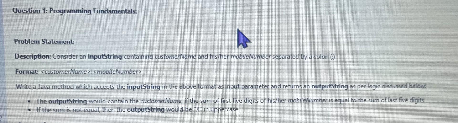 Solved Problem Statement: Description: Consider an | Chegg.com