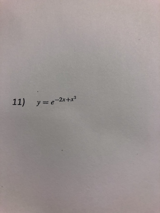 Solved For 8 11 Find The Derivative Of Each Function 8 Chegg Com