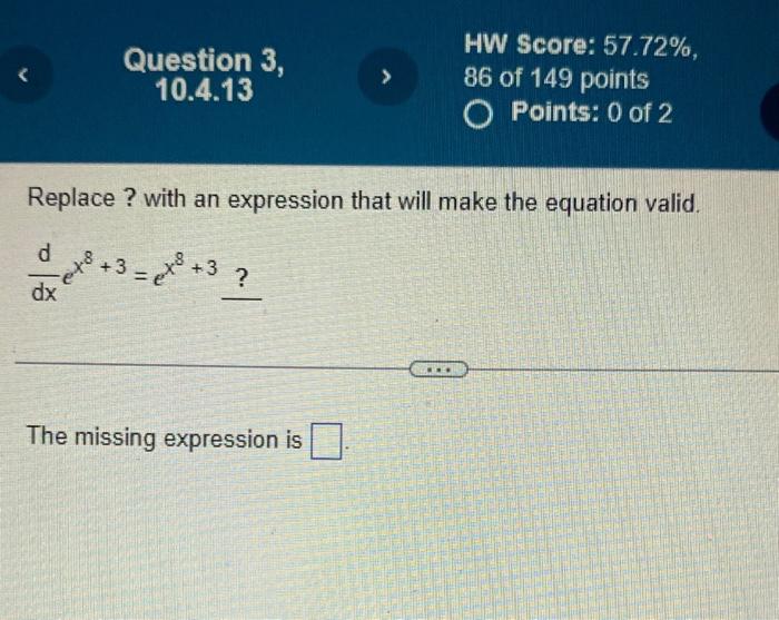 Solved Replace ? with an expression that will make the | Chegg.com