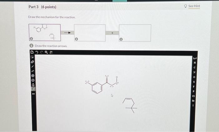 Solved Draw the mechanism for the reaction. (1) Draw the | Chegg.com