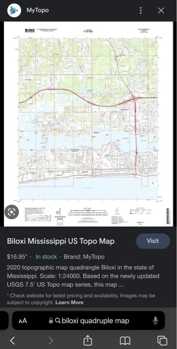 Solved Symbols are standardized on topographic maps. Open | Chegg.com