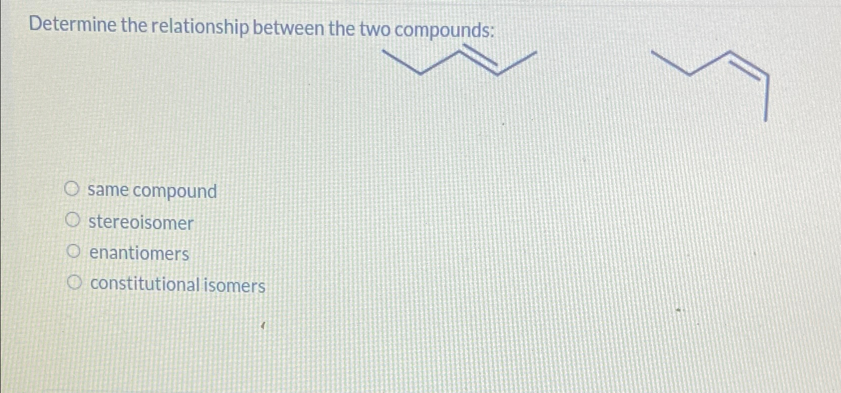 Solved Determine the relationship between the two | Chegg.com