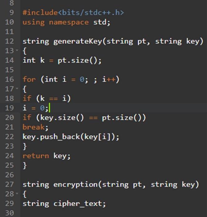 Solved std; string matery(string pt, string ty) 14 ist | Chegg.com