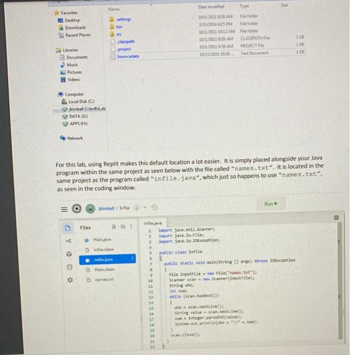Solved Step 1 - Creating an Input File In this first step, | Chegg.com