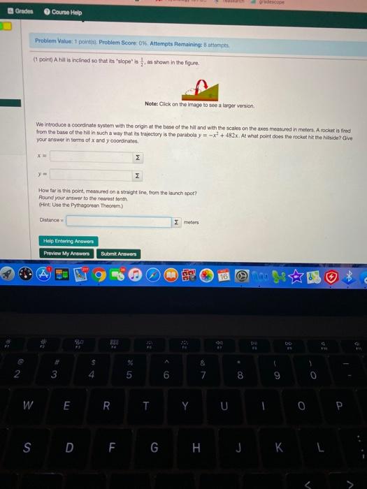 Solved Grades Course Help Problem Value: 1 pointu. Problem | Chegg.com