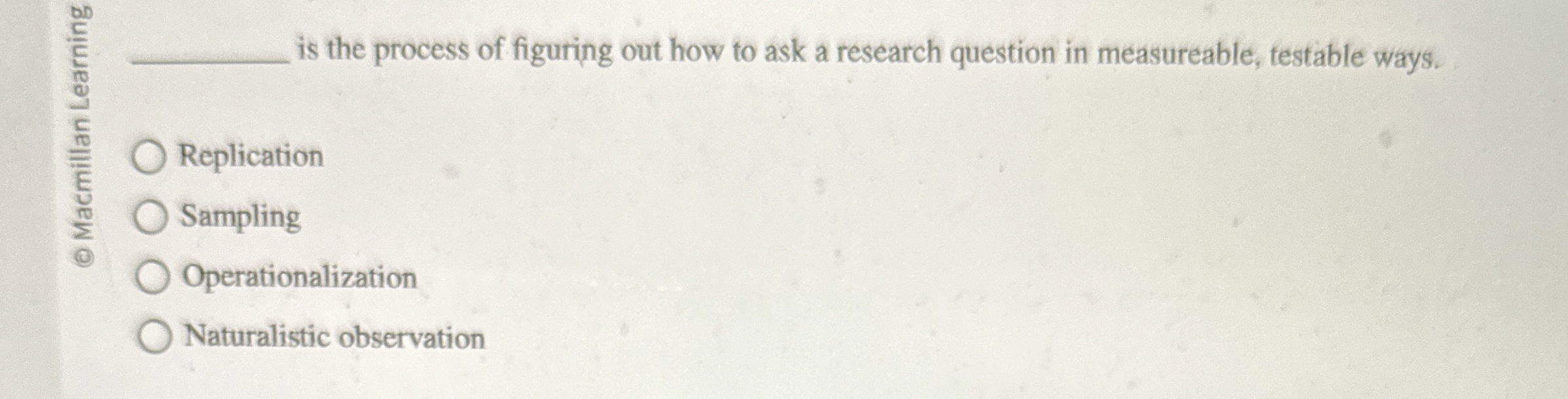 Solved q, ﻿is the process of figuring out how to ask a | Chegg.com