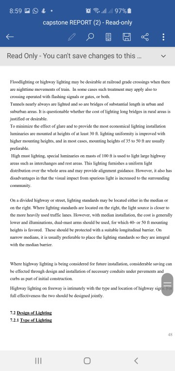 Solved 7.1 Introduction Lighting may improve the safety of a | Chegg ...