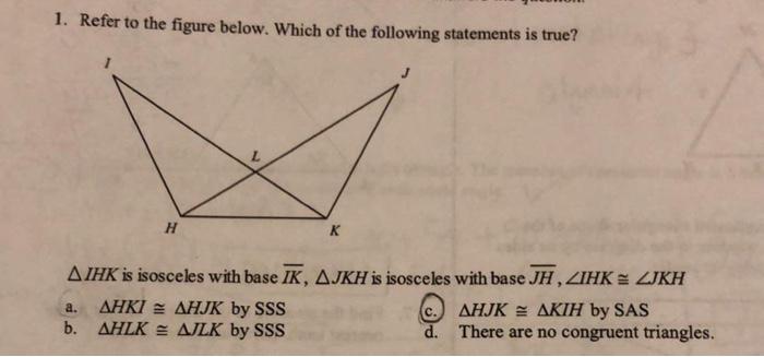 Solved 1. Refer To The Figure Below. Which Of The Following | Chegg.com