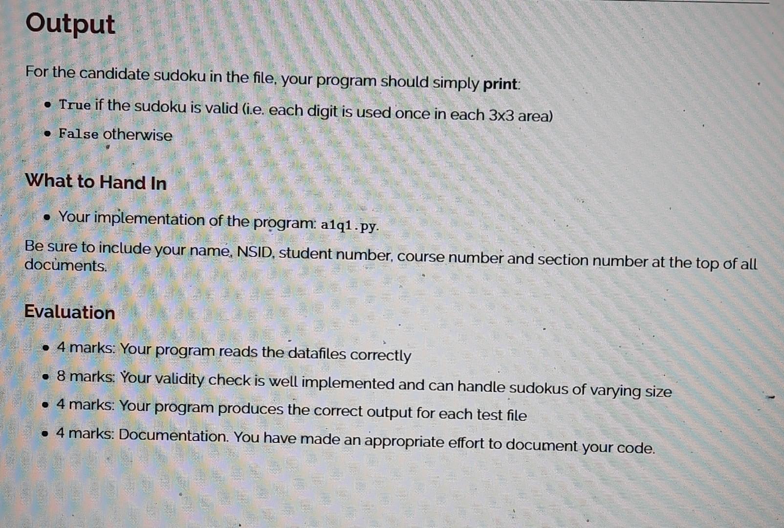 Solved Purpose: To write a program using basic Python tools. | Chegg.com