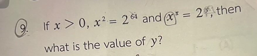 10 x 64 find the value of 10 x 2 1