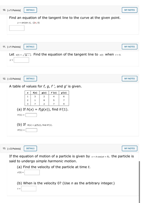Solved 3. [6/8 Points] DETAILS MY NOTES PRACTICE ANOTHER | Chegg.com
