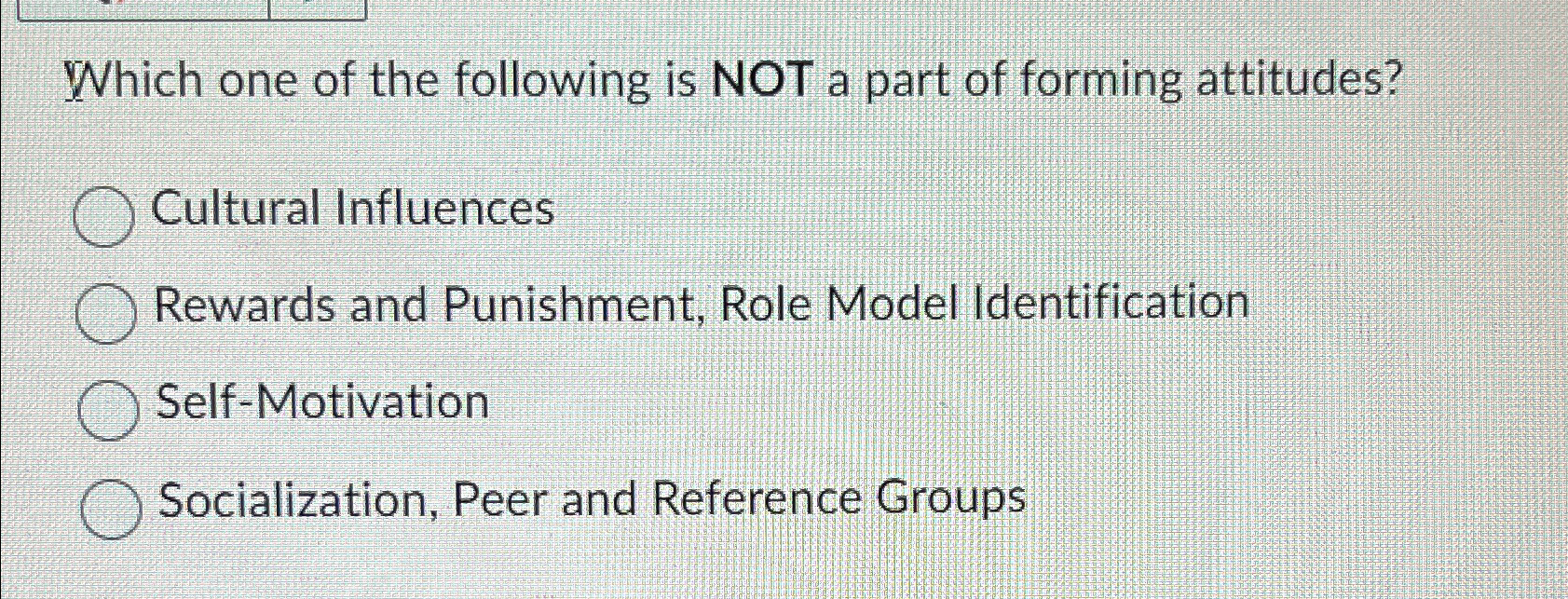 Solved Which one of the following is NOT a part of forming | Chegg.com