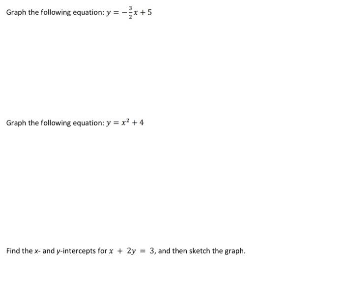 solved-graph-the-following-equation-y-23x-5-graph-the-chegg